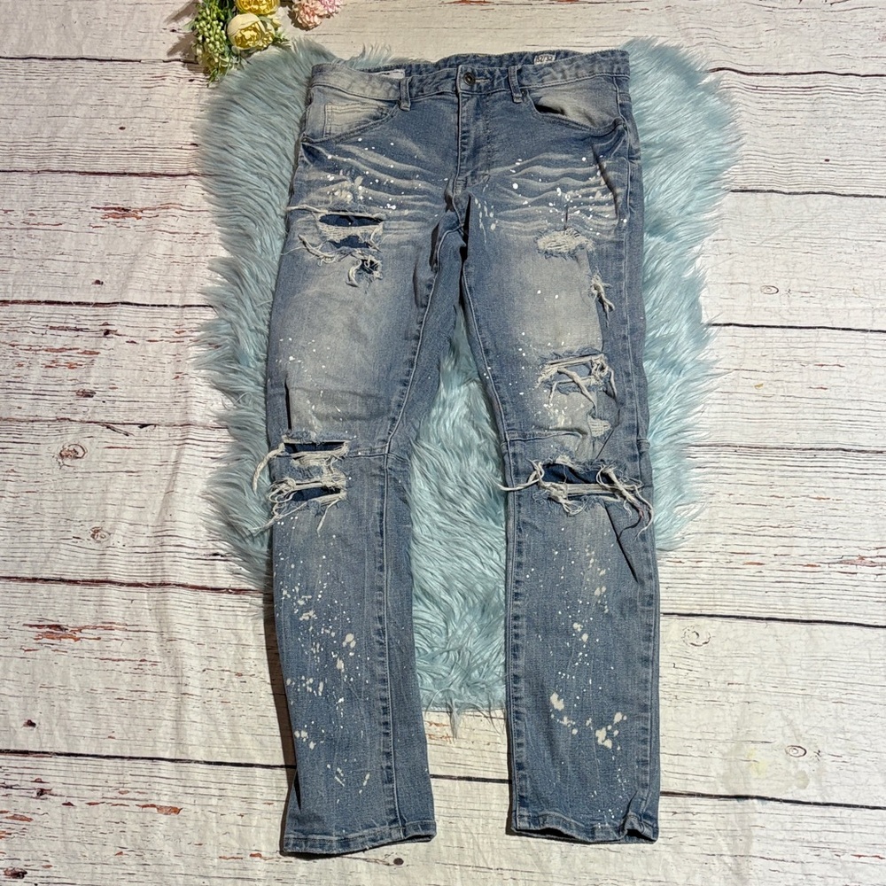 Smoke Jeans Rip and Repair Jeans sz 32X32